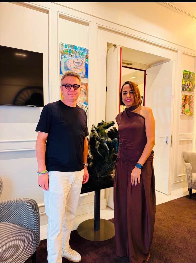 Rome : rencontre avec Aziza Essalek