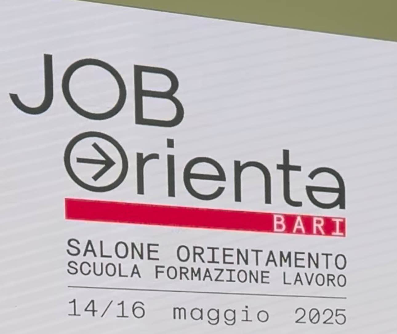 Job Orienta à la Nuova Fiera del Levante et rencontre avec le président de la Région des Pouilles