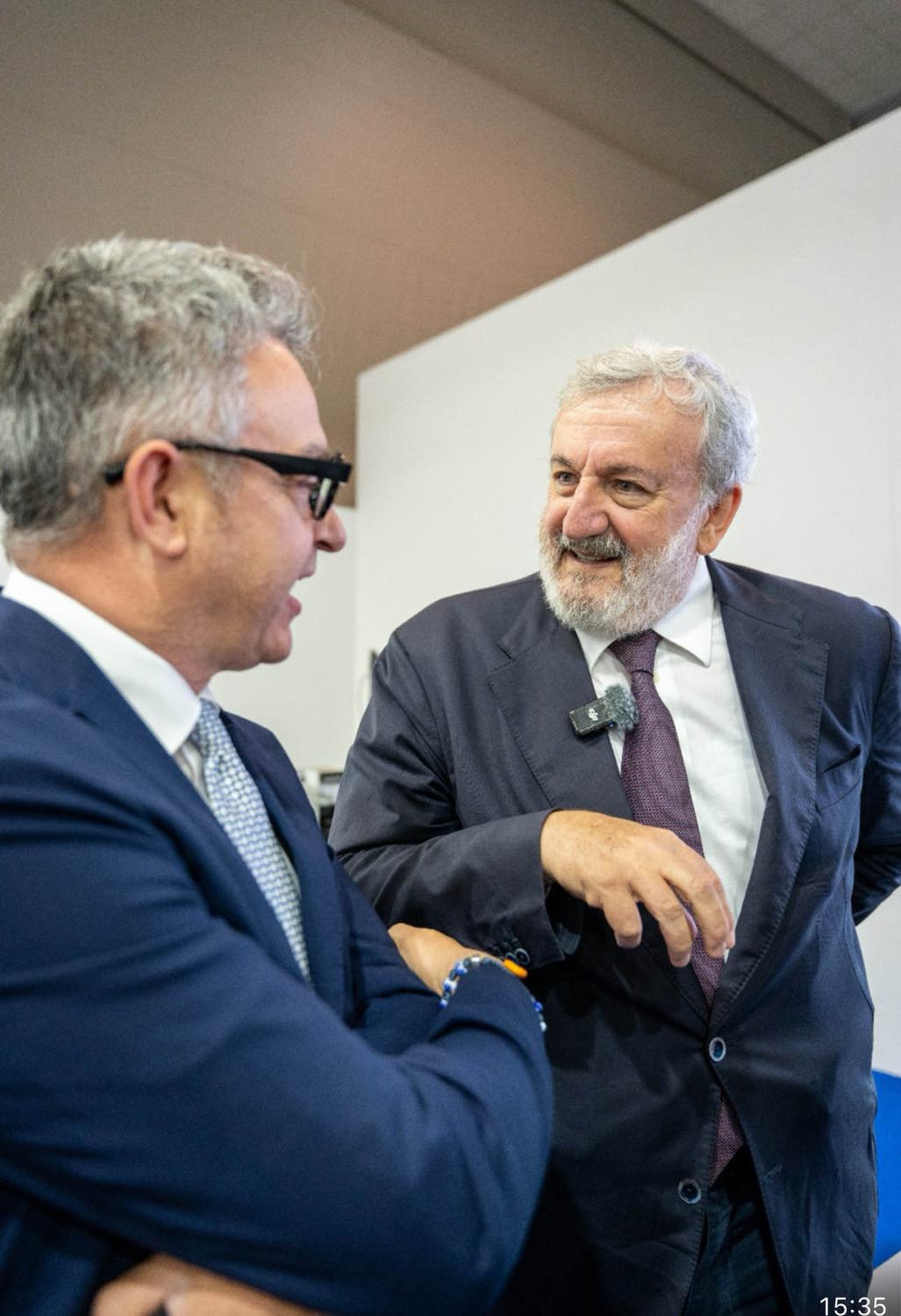 Job Orienta à la Nuova Fiera del Levante et rencontre avec le président de la Région des Pouilles