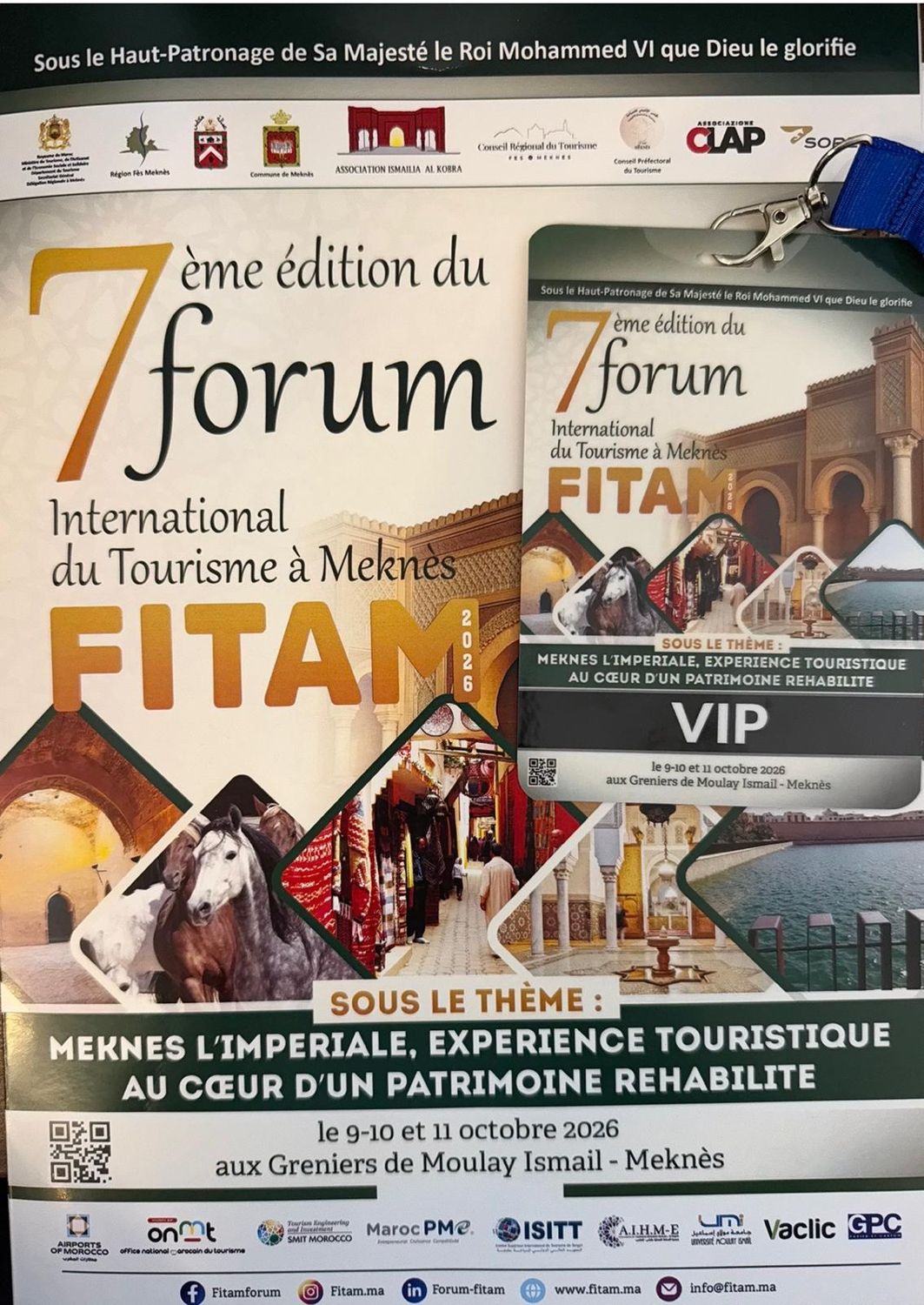 Meknès : Forum international du tourisme et accord avec l'Association Ismailia al Kobra